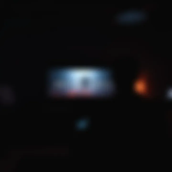 A player sits in a dark room, focused on a gaming console screen showing Hellblade 2, with distinct black bars framing the scene, creating a stark reminder of the game's confined experience.