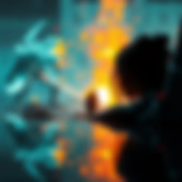A gamer reflecting on their experience with Hellblade, with a screenshot of intense combat and the game's character on screen.