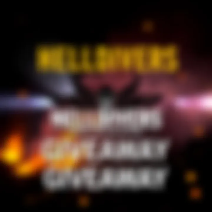 Graphic showing the HELLDIVERS Digital Deluxe Edition logo with giveaway text