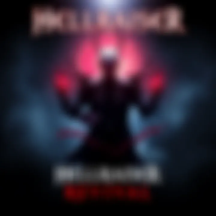 Cover art of Hellraiser: Revival featuring a dark, ominous background with a character resembling a horror icon and gothic elements.