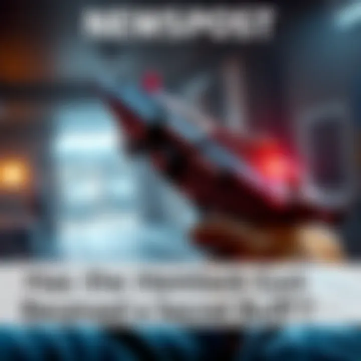 A player aiming the Hemlock gun in a game environment, showcasing its sleek design and improved performance.