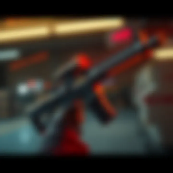 The Hemlock rifle displayed with visual enhancements representing its recent buff, highlighting improved performance