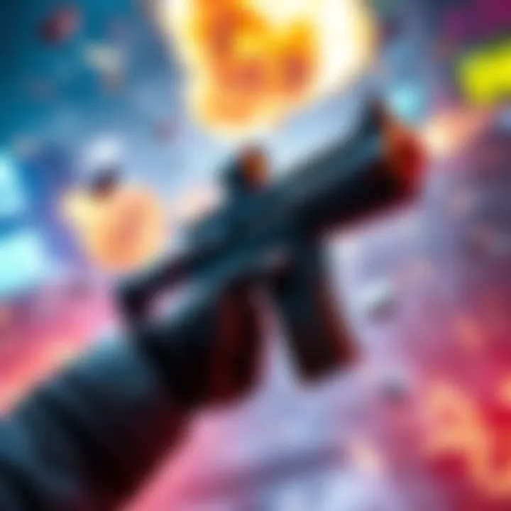 Hemlok auto weapon in action Player using the Hemlok auto weapon amidst gameplay chaos in Split 2