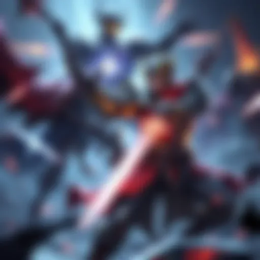 A hero casting a free dispel skill during a competitive match, removing debuffs from allies while preparing for strategic moves.