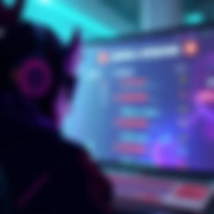 A frustrated player looking at a screen showing bans for Sombra in a competitive game