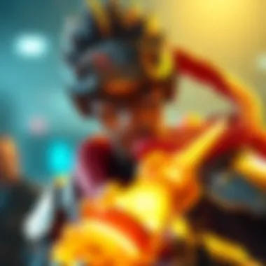 A character from a video game with a highlight intro not available in the shop, causing confusion among players.