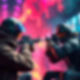 Players in a hero shooter game face off against dominant sniper characters in an unbalanced match