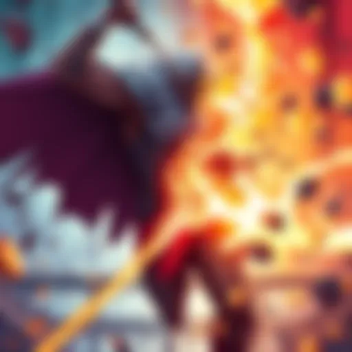 Hero Transformation Illustration of a strong hero changing into a weaker character, reflecting gameplay updates and community reactions.