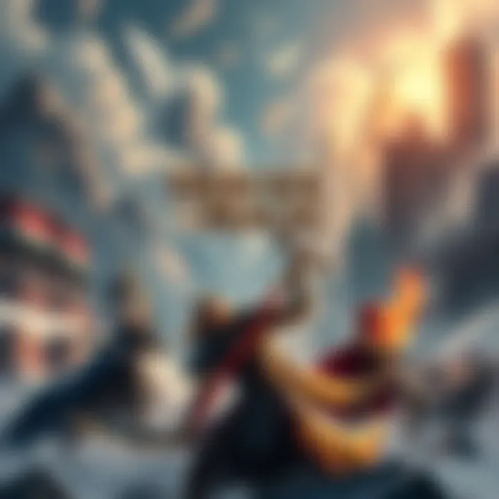 Heroes of Might and Magic Game Cover Cover art featuring fantasy characters and landscapes from Heroes of Might and Magic: Olden Era