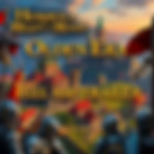 A screenshot showcasing gameplay from Heroes of Might And Magic: Olden Era, featuring knights, castles, and fantasy creatures in a turn-based strategy setting