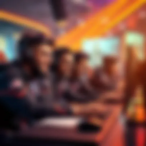 Heroic's gaming team discussing strategies while facing strong competition from Parker.