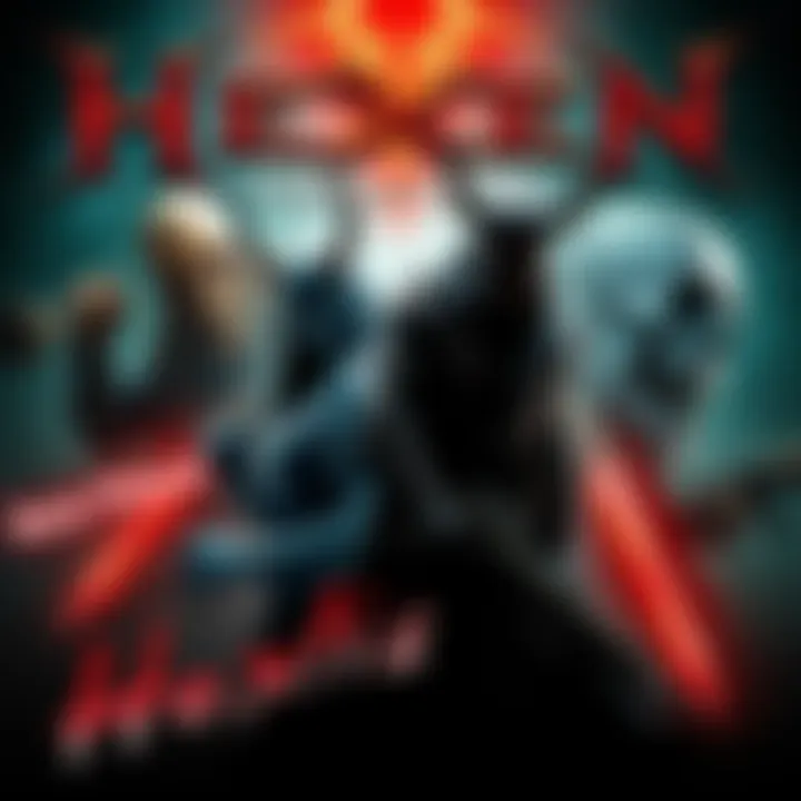Cover art showing characters and scenes from Hexen & Heretic Remastered, highlighting new features and gameplay enhancements.