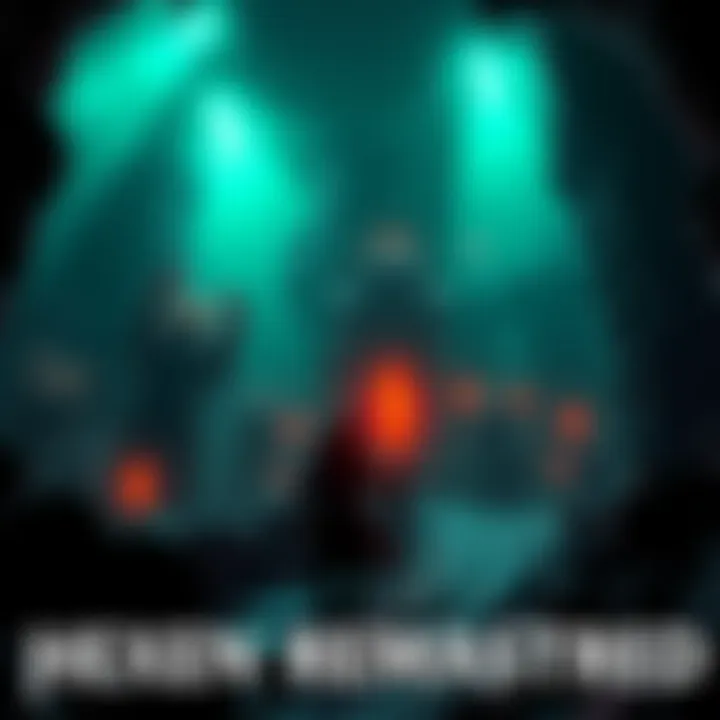 Hexen Remastered Gameplay A character explores a dark dungeon filled with vibrant graphics and dynamic enemies in Hexen Remastered.