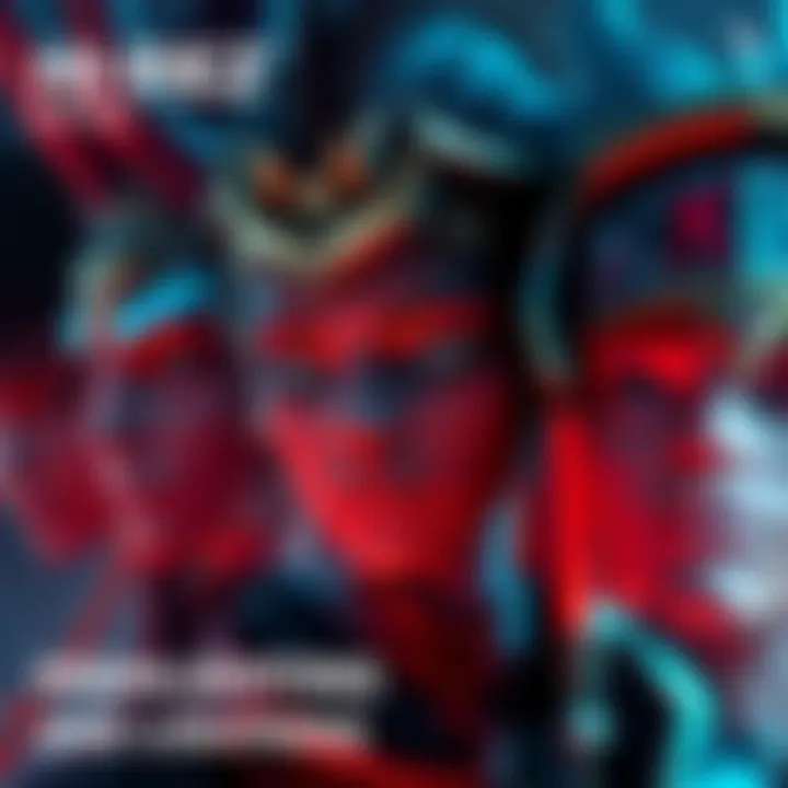 Character designs from Hi-Rez games Faces of Awilix, Bastet, Chronos, and an Achilles skin showcasing detailed designs and lighting in gaming