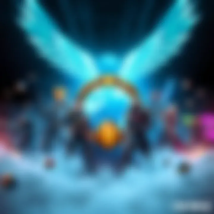 Hi-Rez Tribute to Paragon Hi-Rez honors Paragon's legacy with a tribute display featuring iconic characters and artwork from the game