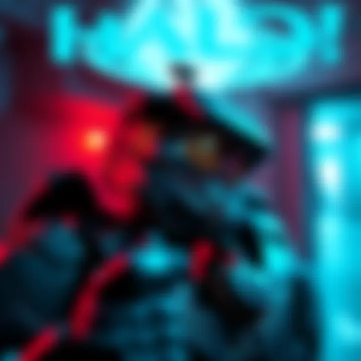 A scene showing a potential hidden Easter egg in a game that relates to Master Chief, featuring hints from the Halo universe.