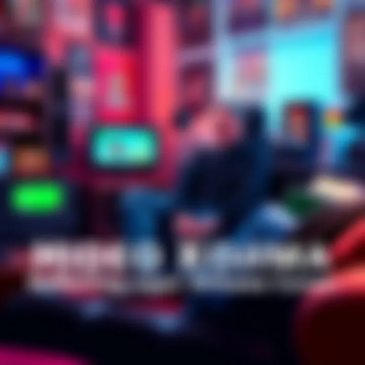 Hideo Kojima sits in a cozy room, discussing how Super Mario Bros. impacted his game career, with gaming memorabilia in the background.