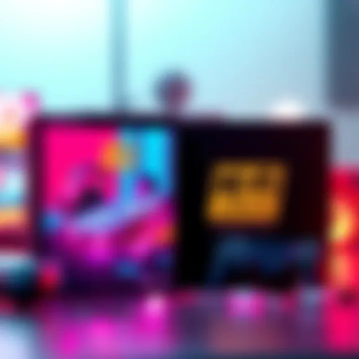 A display of the Hi-Fi Rush Armstrong Edition game package, featuring vibrant artwork and a shiny box, along with gaming accessories.