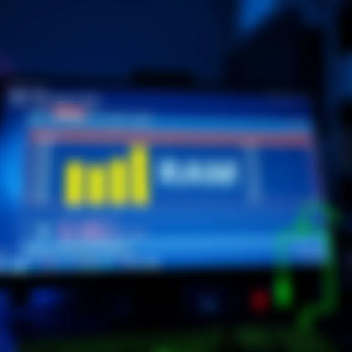 A computer screen displaying task manager with high RAM usage while idle, showing yellow and red bars in the memory section.