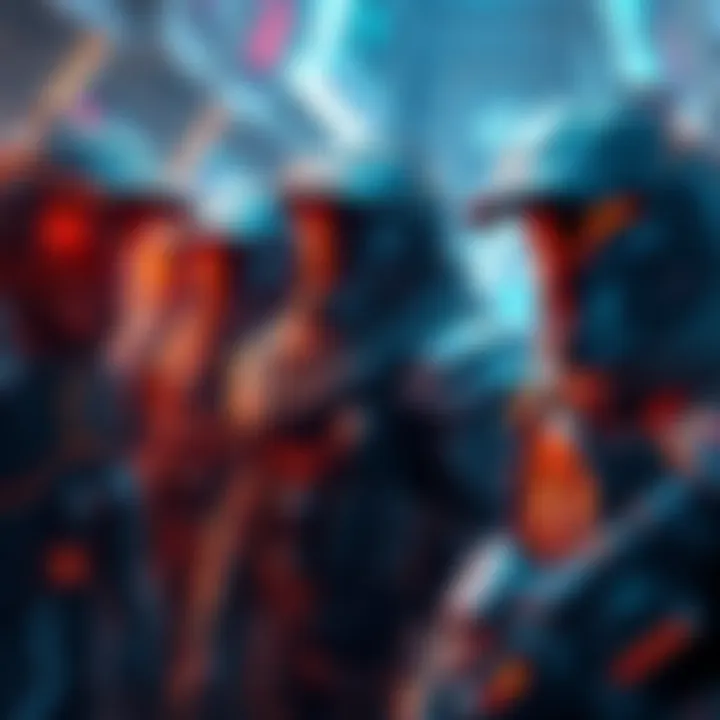 High-tier players in Arc Raiders Group of high-tier players in futuristic gear looking disappointed about lack of content in Arc Raiders