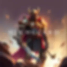 An illustration showing a strong character in armor, symbolizing the strong themes of Highguard's development and inspiration.