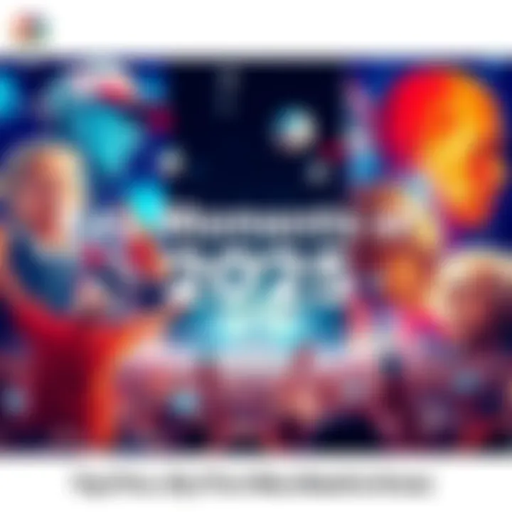 Collage of significant events from 2025, showcasing political rallies, cultural festivals, and technological advancements.