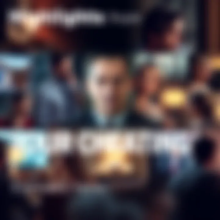 A collage of top moments from the show Your Cheating featuring key scenes that engaged viewers