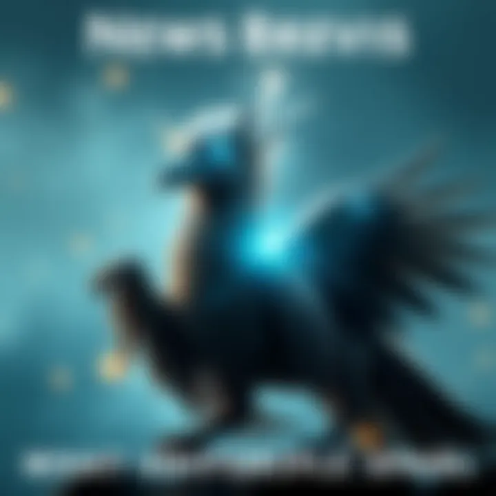A hippogriff glowing with sparkles during breeding in Hogwarts Legacy.