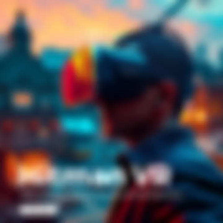 Hitman VR Gameplay Experience A player wearing a VR headset, immersed in the world of Hitman, with a virtual environment showcasing iconic scenery from the game.