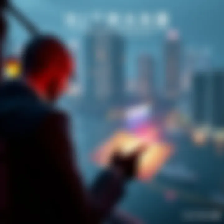 A gamer looking at a map of Miami in Hitman 2, trying to find the last area for the Discover Miami challenge
