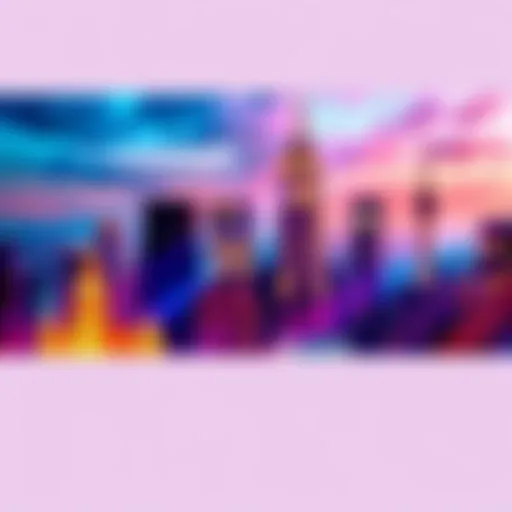 A vibrant city skyline with iconic landmarks representing various city options for a new Hitman game setting.
