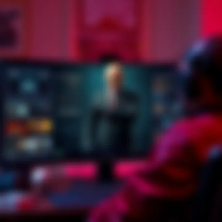 A player customizing a character in Hitman with various mods on a computer screen