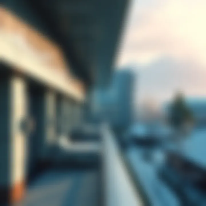 A stunning view of the Hokkaido hospital setting from Hitman's Situs Inversus mission, showcasing intricate architecture and serene surroundings.