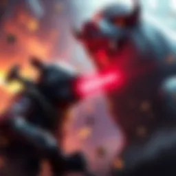 A player strategizing to defeat Hog with high regeneration and healer support