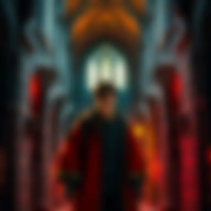 Player exploring Hogwarts, looking bored with repetitive scenes