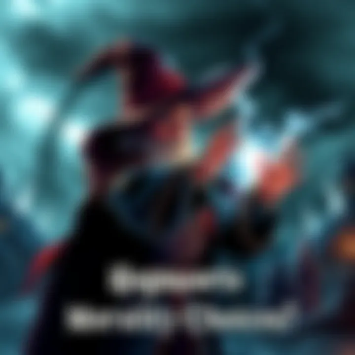 Hogwarts Legacy Morality Choices A wizard casting a dark spell in a magical landscape, representing morality choices in gameplay.