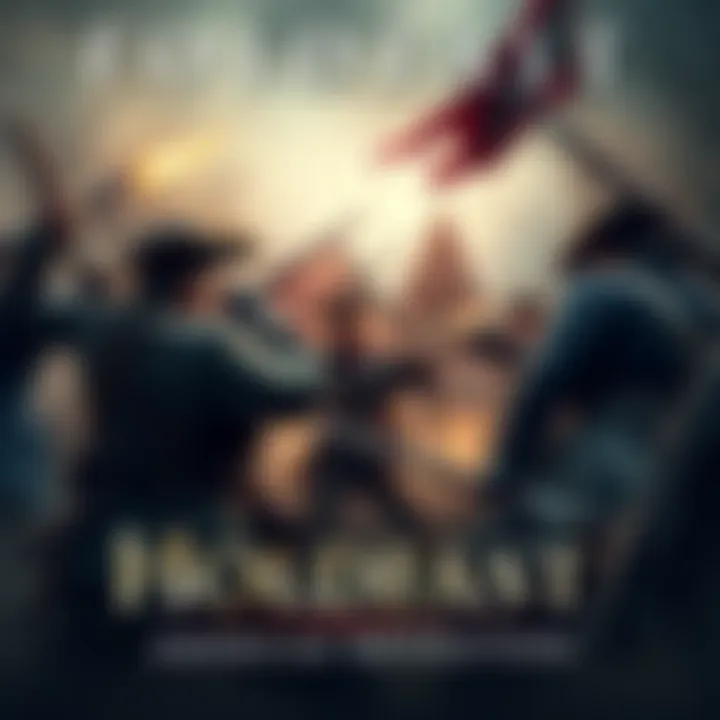 Players engaged in intense battles set during the American Revolution