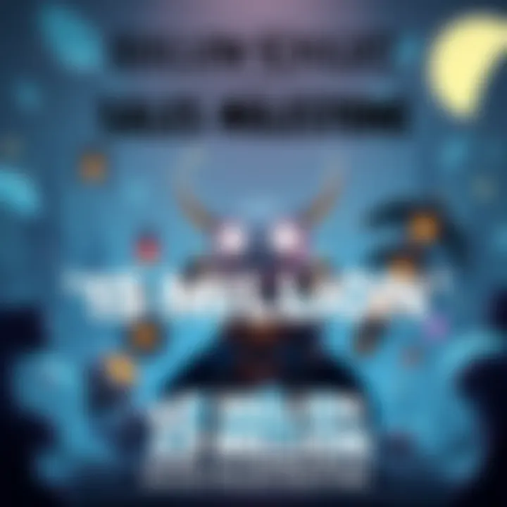 A character from Hollow Knight stands proudly with a backdrop of the game's world, celebrating the 15 million sales. The character features a small, knight-like figure with a unique horned mask, surrounded by various game elements.