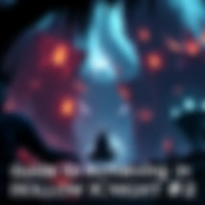 A character in Hollow Knight facing a challenge in a dark, enchanting environment filled with obstacles and enemies.