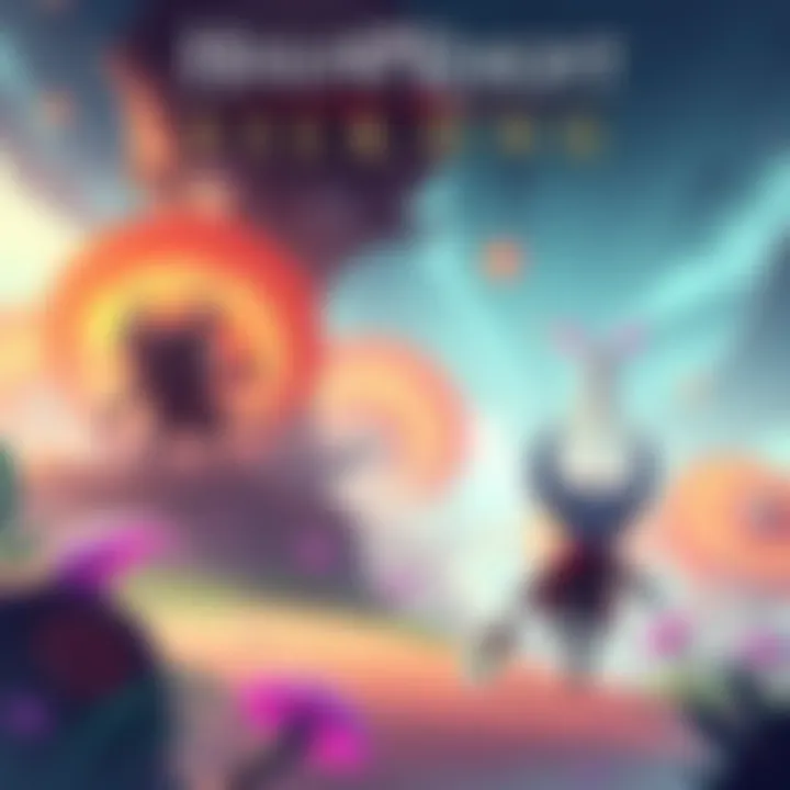 Hollow Knight: Silksong Trailer Scene A character from Hollow Knight: Silksong exploring a vibrant new environment filled with unique creatures and obstacles.