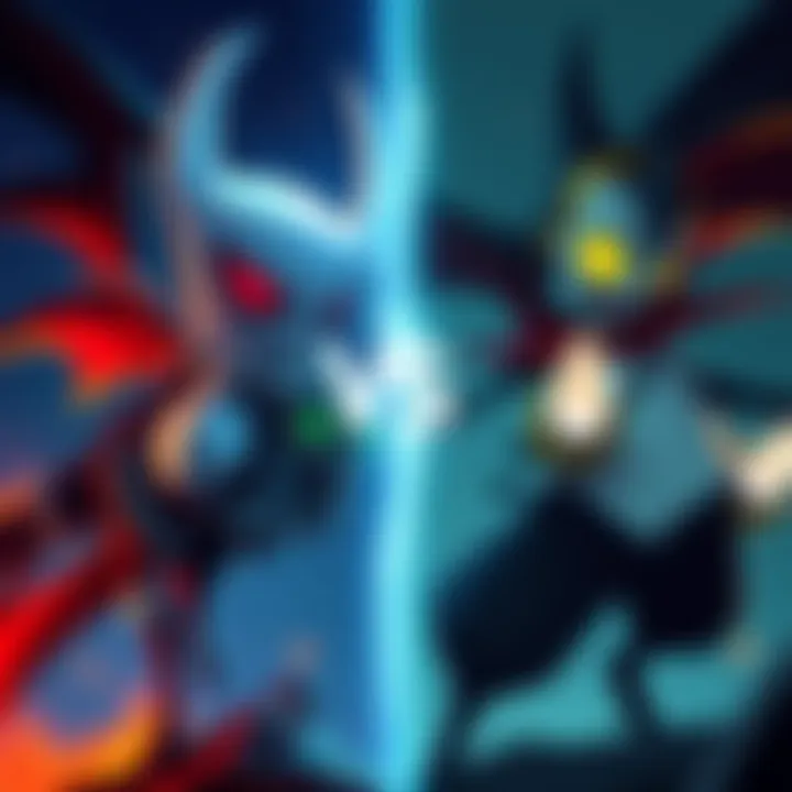 Side-by-side visuals of Hollow Knight and Nine Sols characters showcasing their unique art styles and gameplay elements.