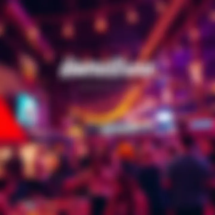 A vibrant banner featuring the HomeBrew Austin event date and activities like live performances and hotel discounts.