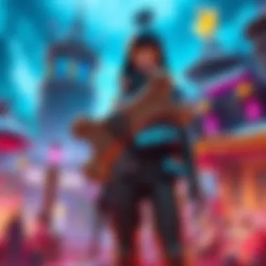 A character holding the Homeward Bone item while standing in a fantastical gaming environment