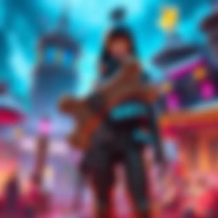 A character holding the Homeward Bone item while standing in a fantastical gaming environment
