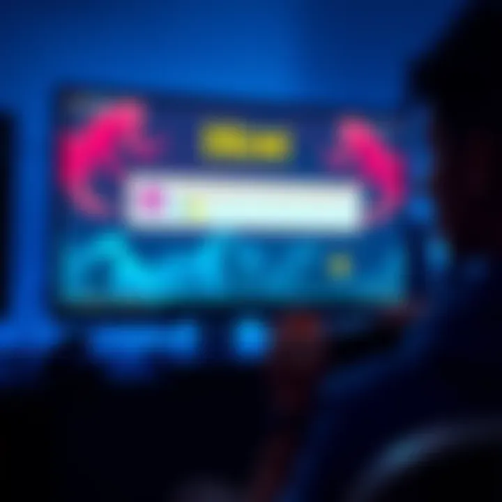 A computer screen displaying an error message during the launch of the HoN game, with a person looking frustrated while holding a controller.