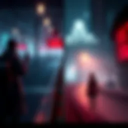 A split image showing characters and settings from Honkai Star Rail on one side and Silent Hill F on the other, highlighting their unique visual styles.