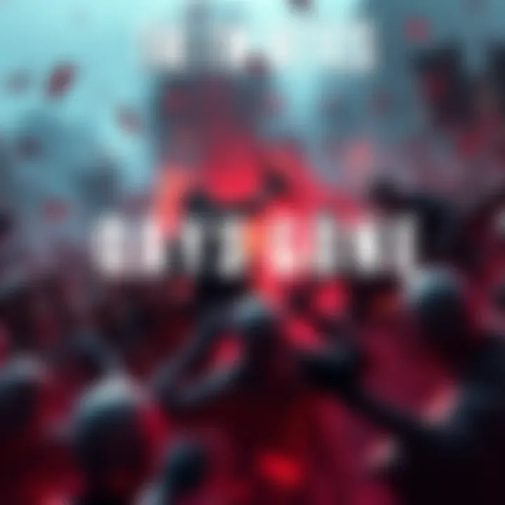 A character in Days Gone battling a massive horde of zombies with intense action and chaos