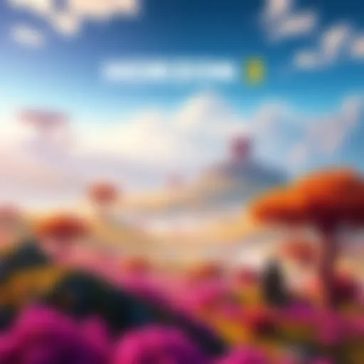 Cover art for Horizon 3 featuring a lush, vibrant landscape with futuristic elements and a character exploring the environment.