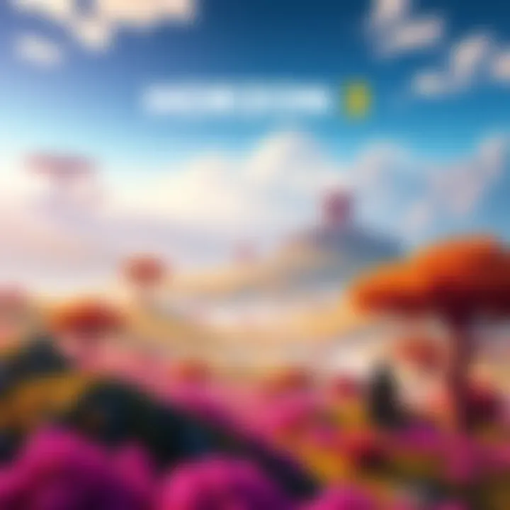 Cover art for Horizon 3 featuring a lush, vibrant landscape with futuristic elements and a character exploring the environment.