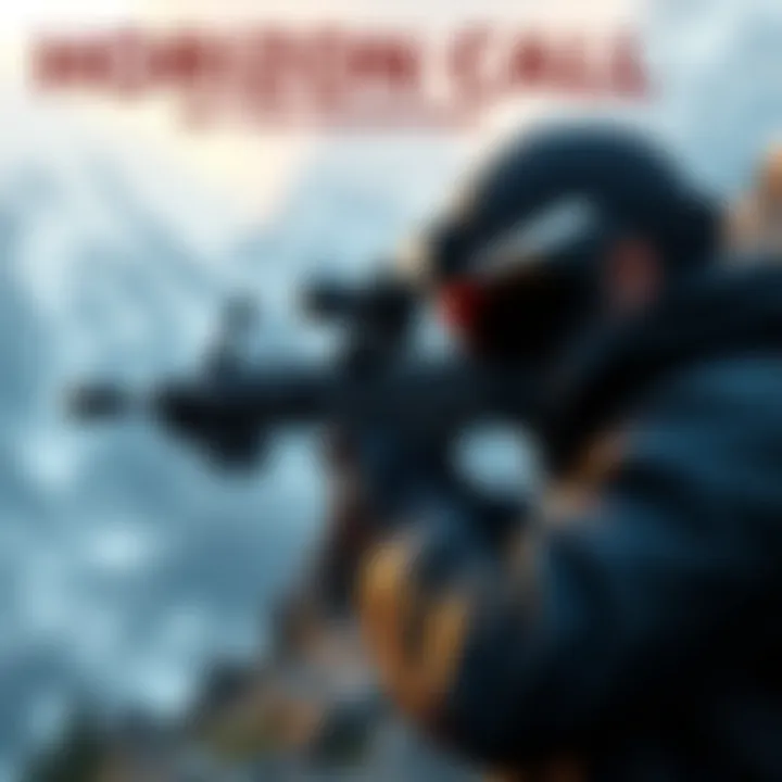 Screenshot of Horizon Call of the Mountain featuring lush graphics and a character aiming in a shooting scene